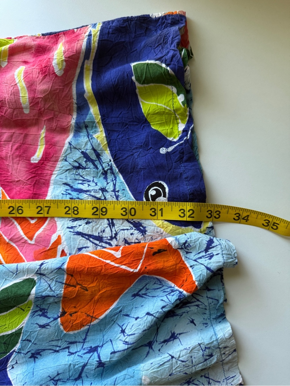 Jams World Vintage Tropical Fish Print dress size Large - Picture 9 of 11
